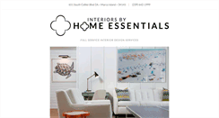 Desktop Screenshot of interiorsbyhomeessentials.com